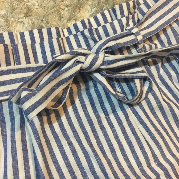 RESTOCKED Striped blue shorts! - Picture 7 of 8